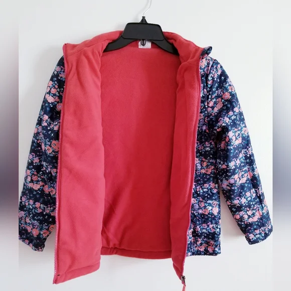 NEW 3 IN 1 Girl Systems hooded Jacket Size M ( 10/12) - Picture 6 of 15